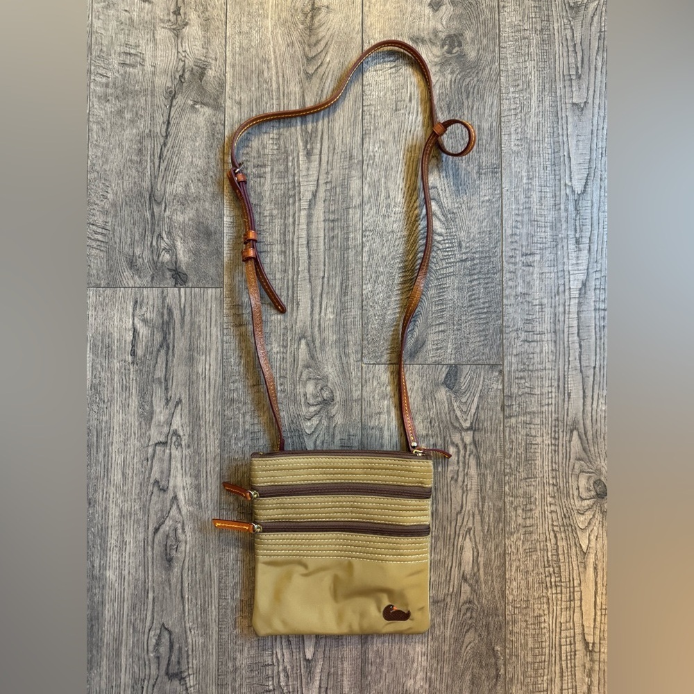 Dooney & Bourke Nylon North South Triple Zip Crossbody